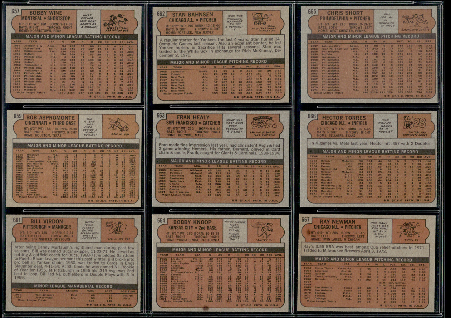 1972 Topps Baseball Complete Set - NM AVG w 74 Graded - Fisk RC Aaron Ryan Mays