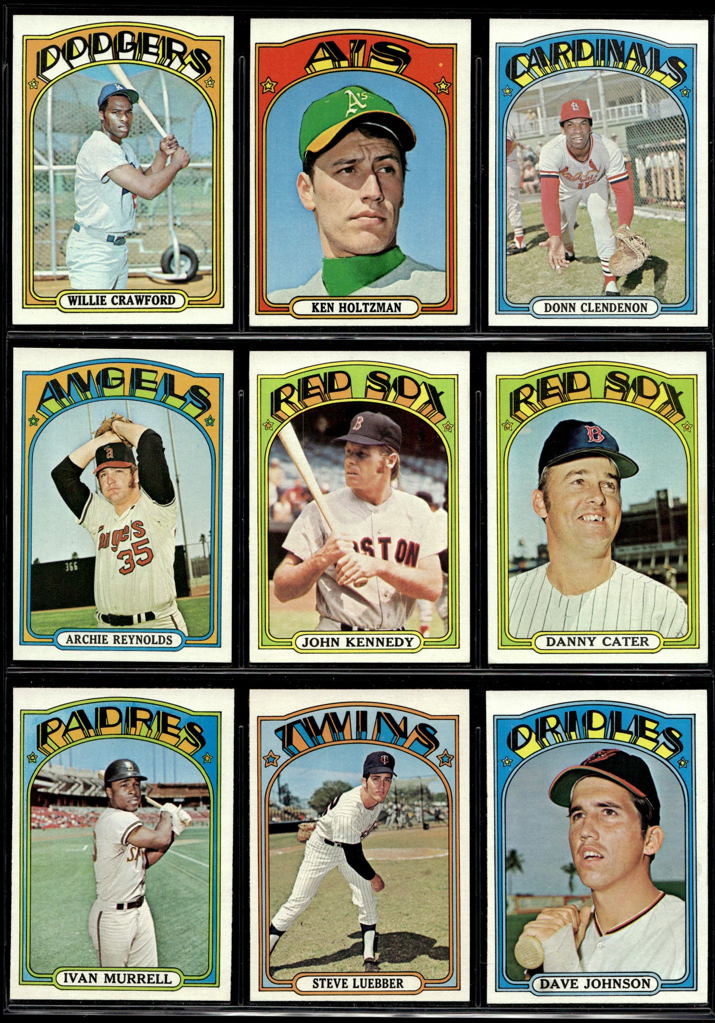 1972 Topps Baseball Complete Set - NM AVG w 74 Graded - Fisk RC Aaron Ryan Mays