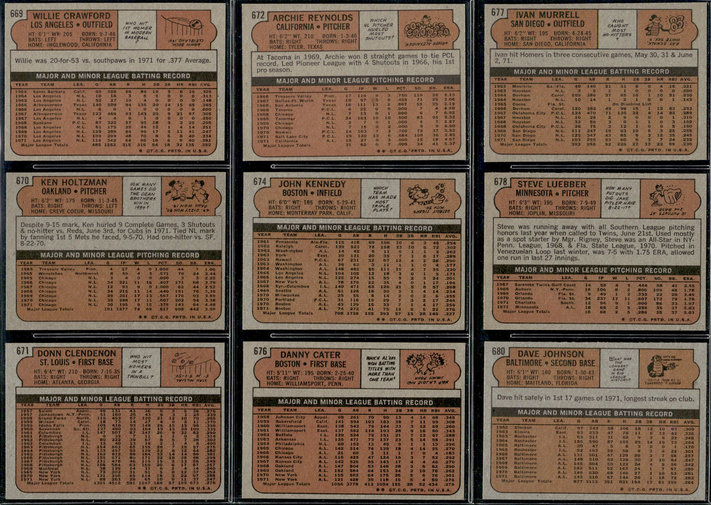 1972 Topps Baseball Complete Set - NM AVG w 74 Graded - Fisk RC Aaron Ryan Mays