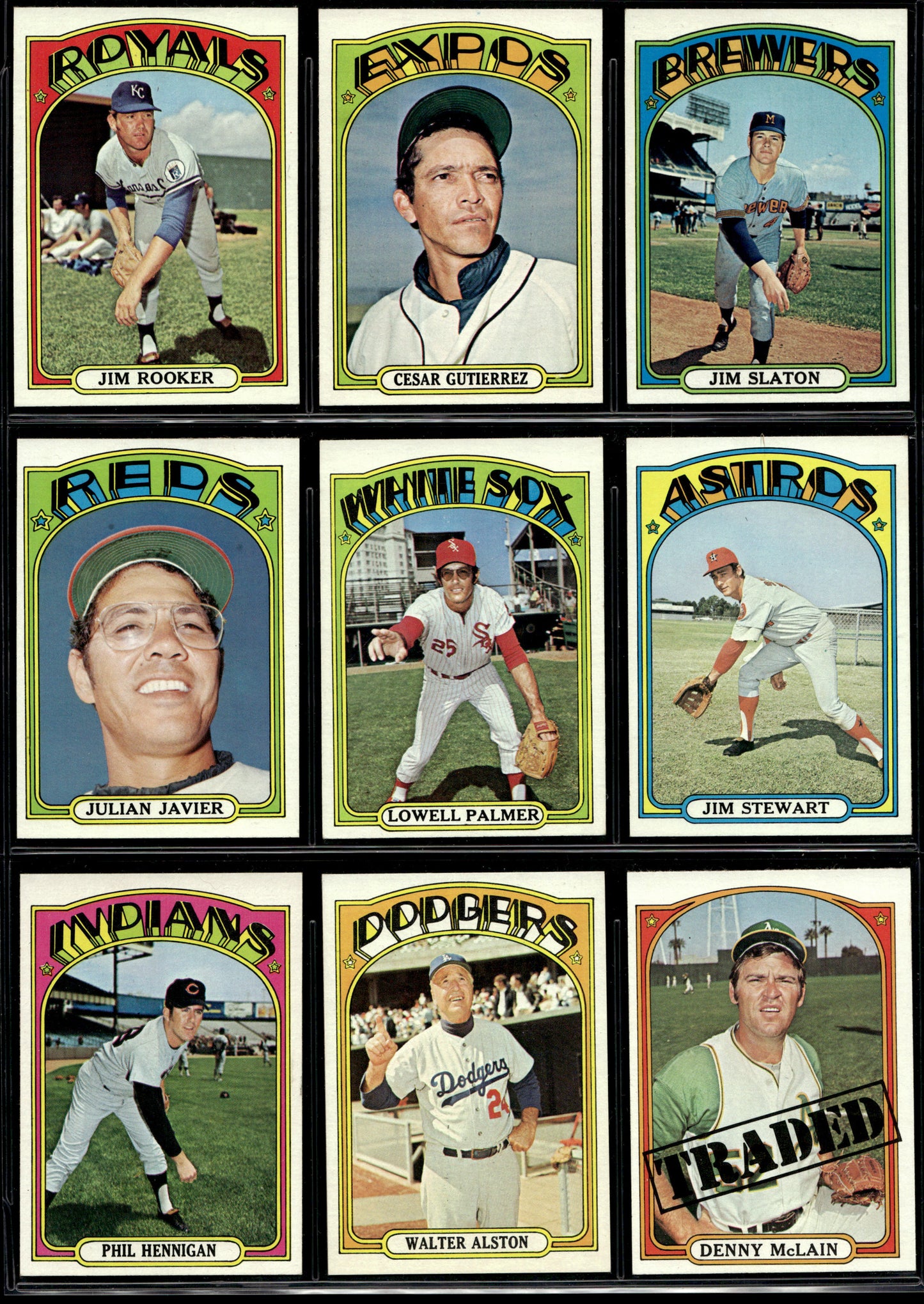 1972 Topps Baseball Complete Set - NM AVG w 74 Graded - Fisk RC Aaron Ryan Mays
