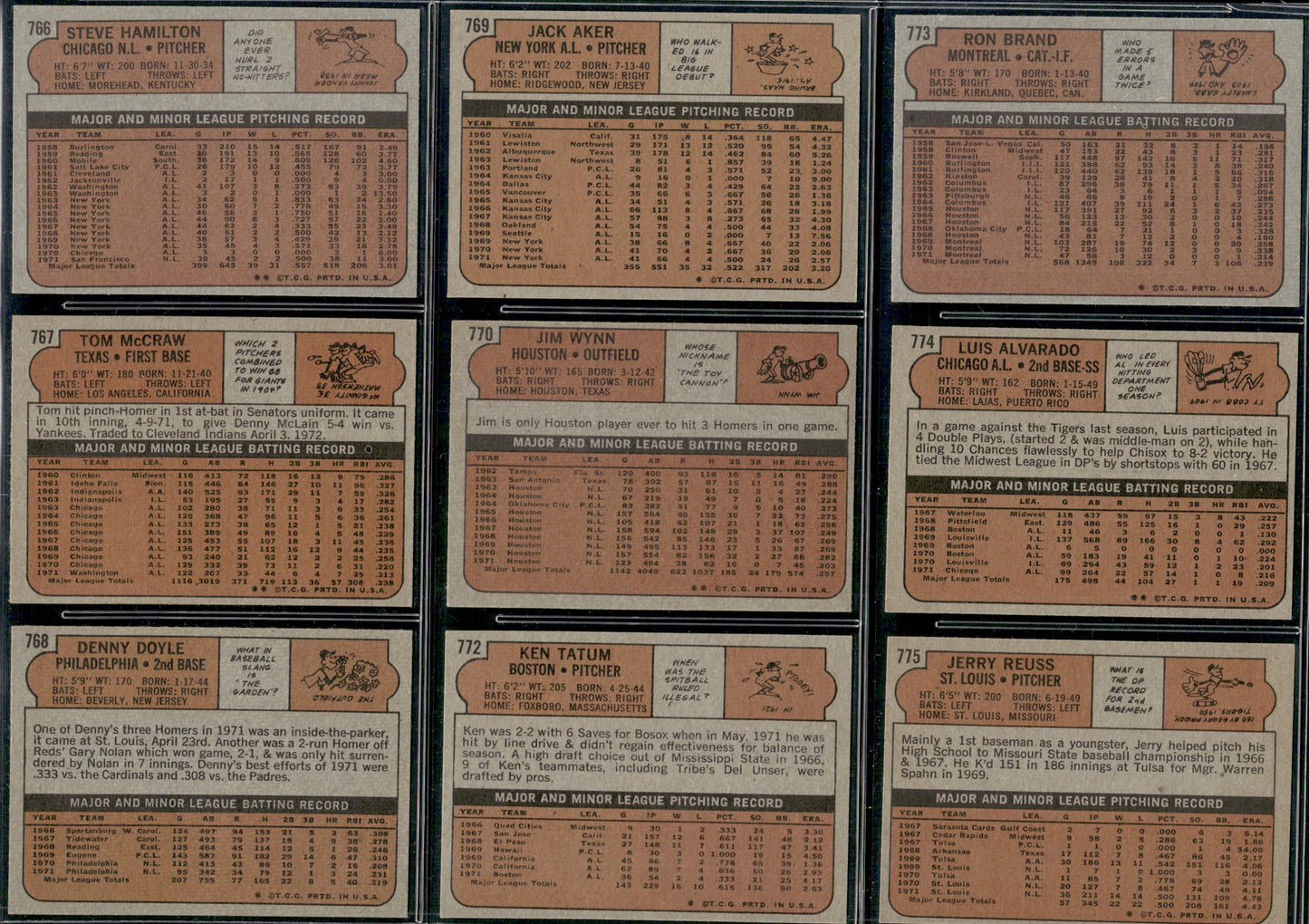 1972 Topps Baseball Complete Set - NM AVG w 74 Graded - Fisk RC Aaron Ryan Mays