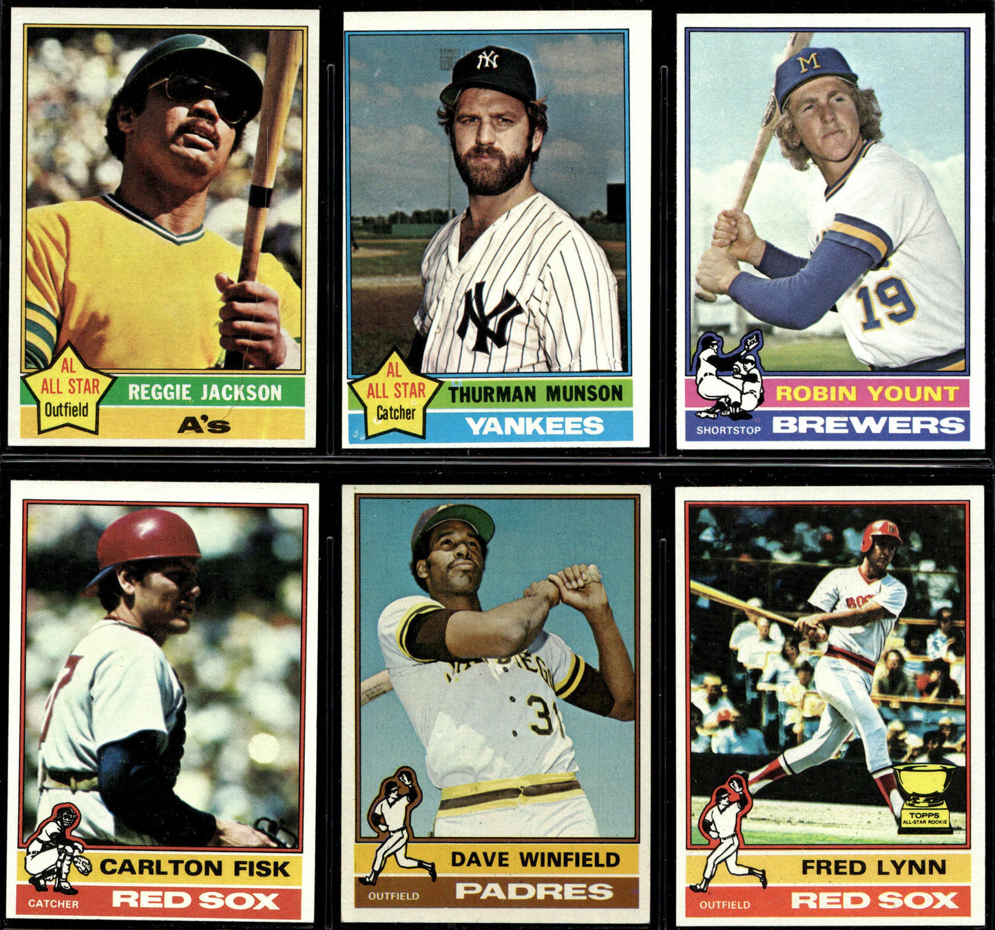 1976 Topps Baseball Complete Set - EXMT+ AVG - Eckersley RC Aaron Ryan Brett Rose