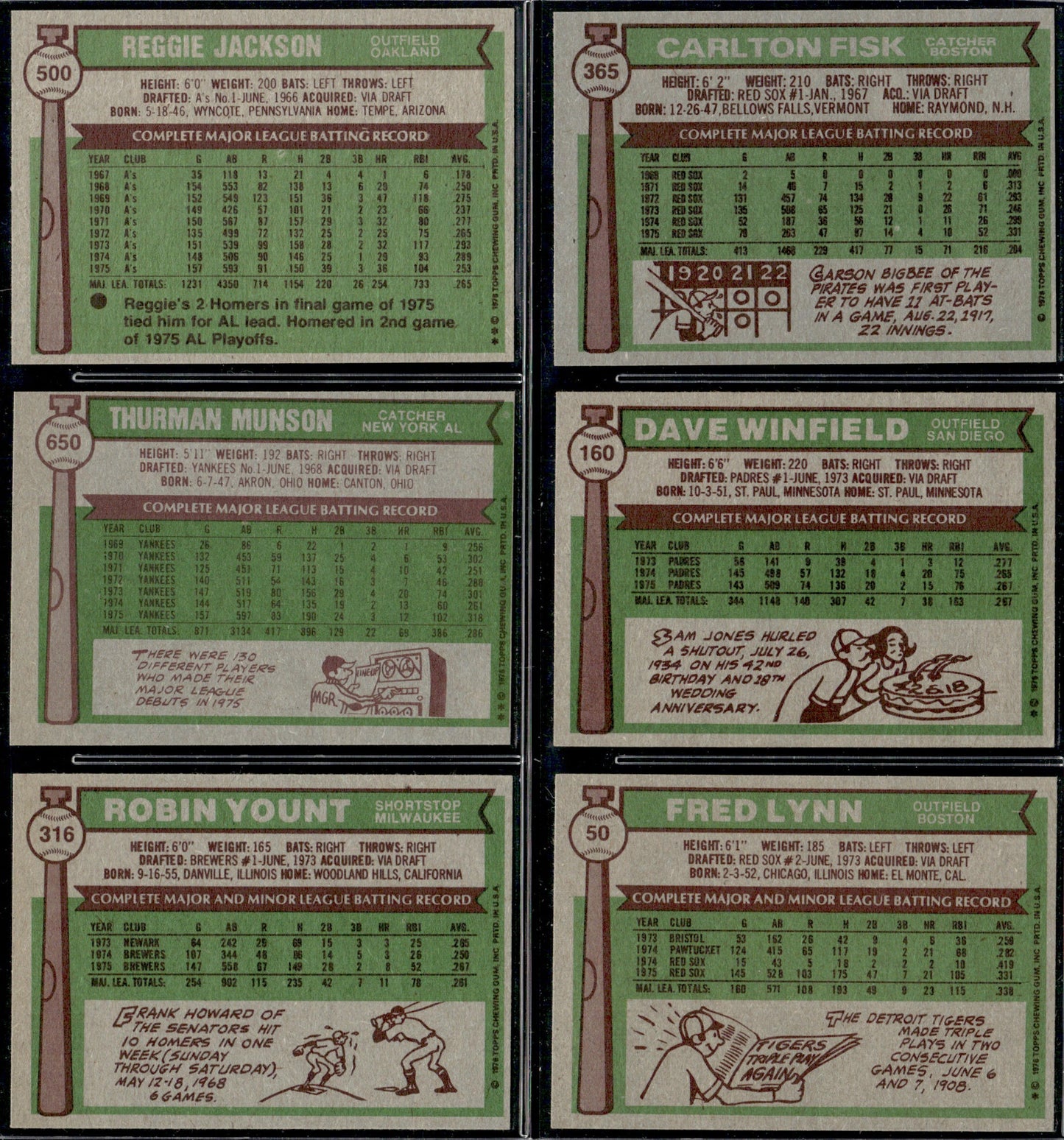 1976 Topps Baseball Complete Set - EXMT+ AVG - Eckersley RC Aaron Ryan Brett Rose