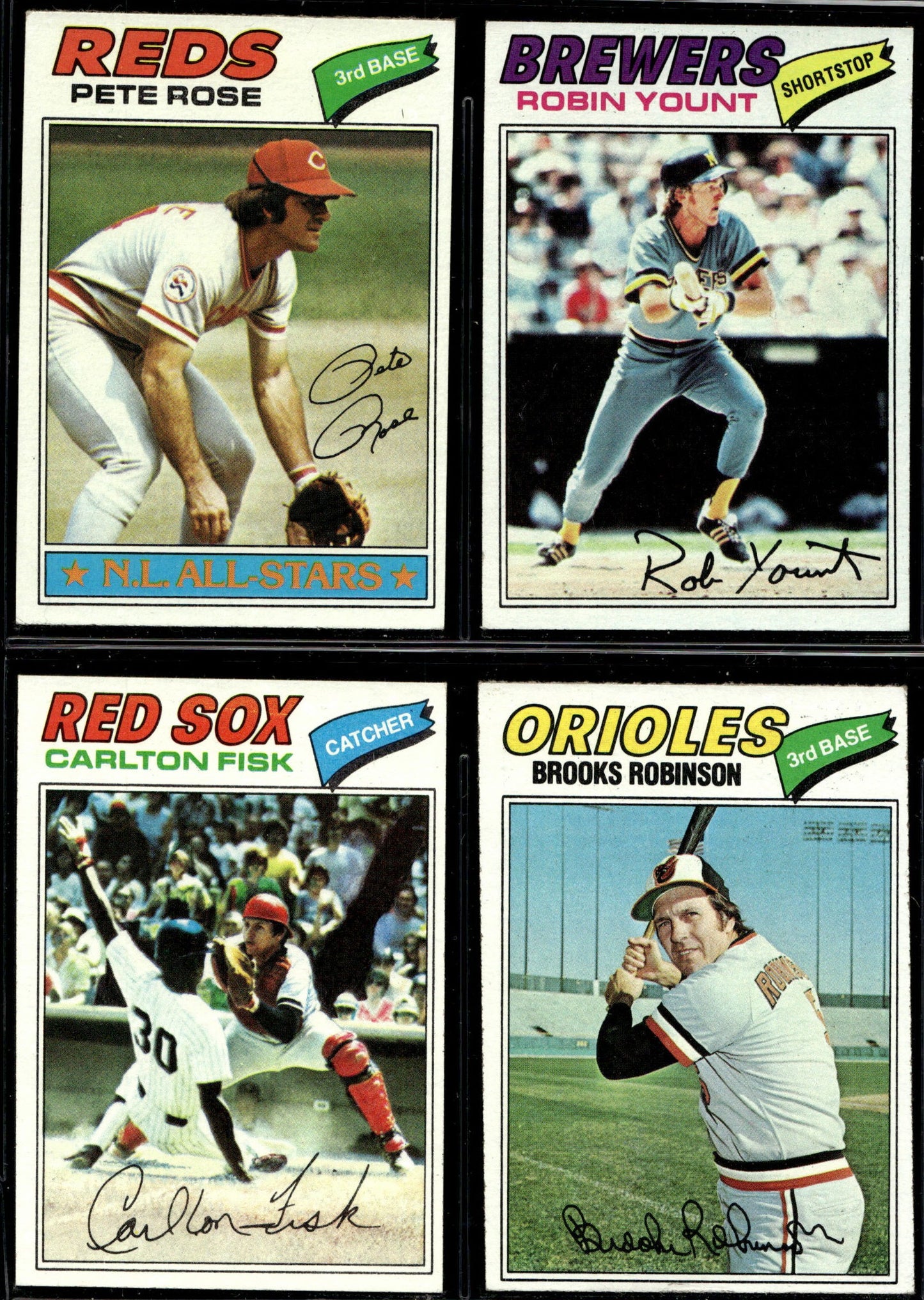 1977 Topps Baseball Complete Set - EXMT+ AVG - Dawson RC Ryan Brett Rose