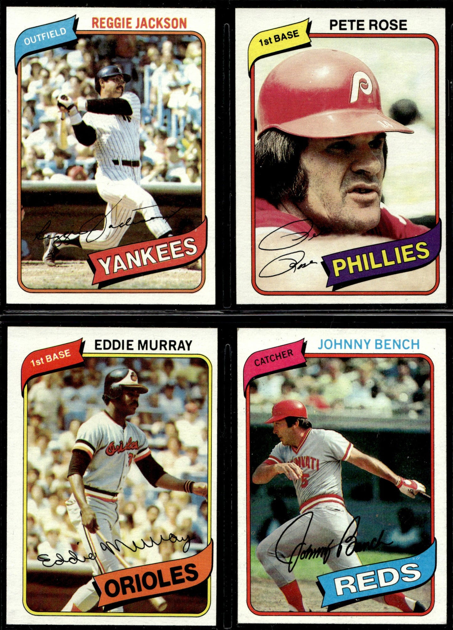 1980 Topps Baseball Complete Set Vending! - NM AVG - Henderson RC Ryan