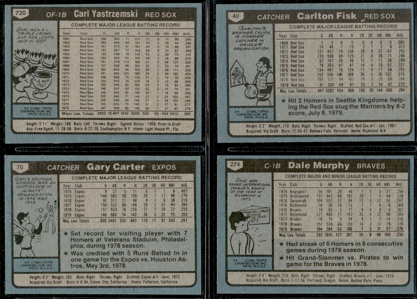 1980 Topps Baseball Complete Set Vending! - NM AVG - Henderson RC Ryan