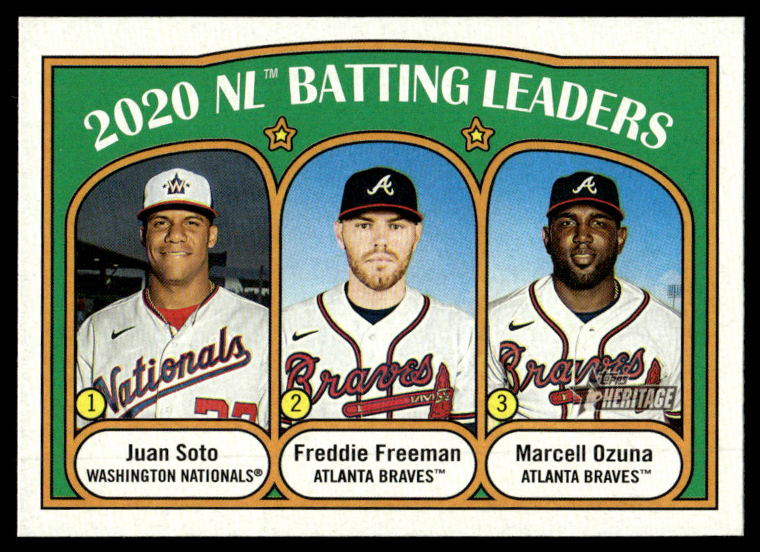 2021 Topps Heritage #35 #36 #85 - Juan Soto - Lot of 3
