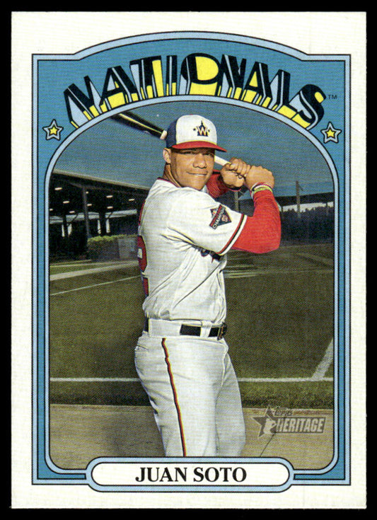 2021 Topps Heritage #35 #36 #85 - Juan Soto - Lot of 3