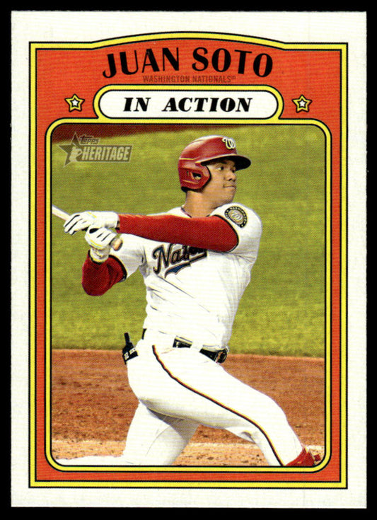 2021 Topps Heritage #35 #36 #85 - Juan Soto - Lot of 3