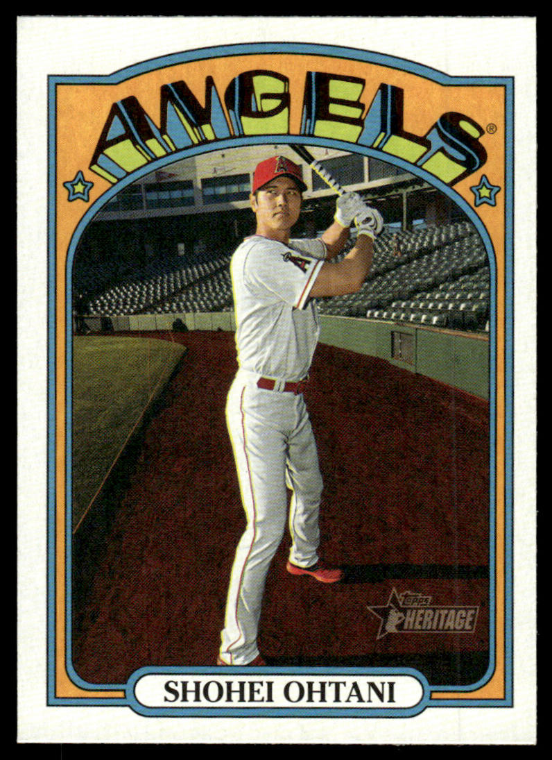 2021 Topps Heritage #245 #246 - Shohei Ohtani - Lot of 2