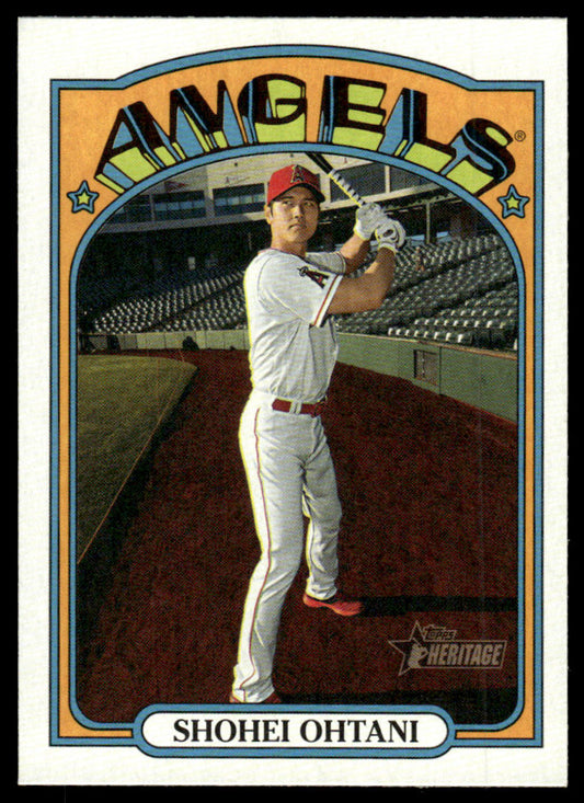 2021 Topps Heritage #245 #246 - Shohei Ohtani - Lot of 2