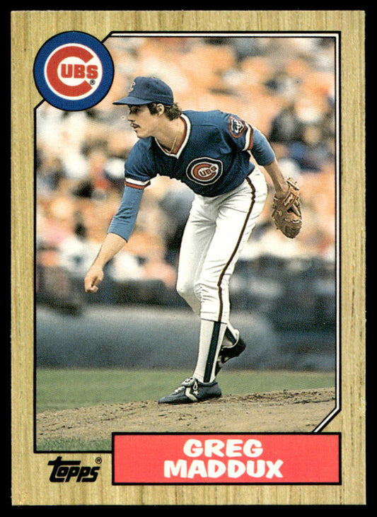 1987 Topps Traded Baseball #70T - Greg Maddux RC - MINT
