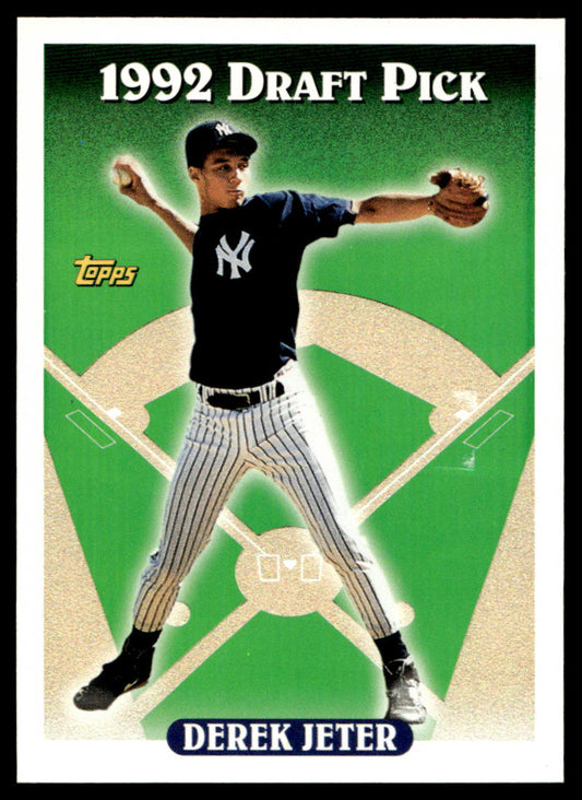 1993 Topps Baseball #98 - Derek Jeter RC - MINT