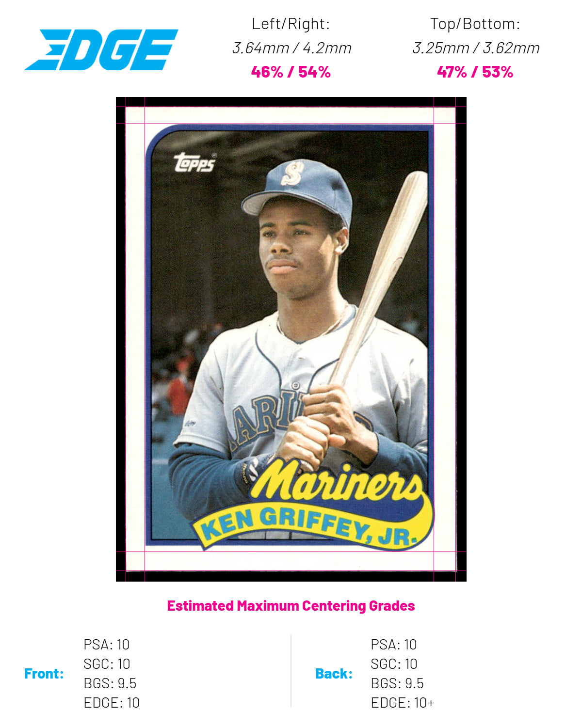 1989 Topps Traded Baseball #41T - Ken Griffey Jr RC - MINT