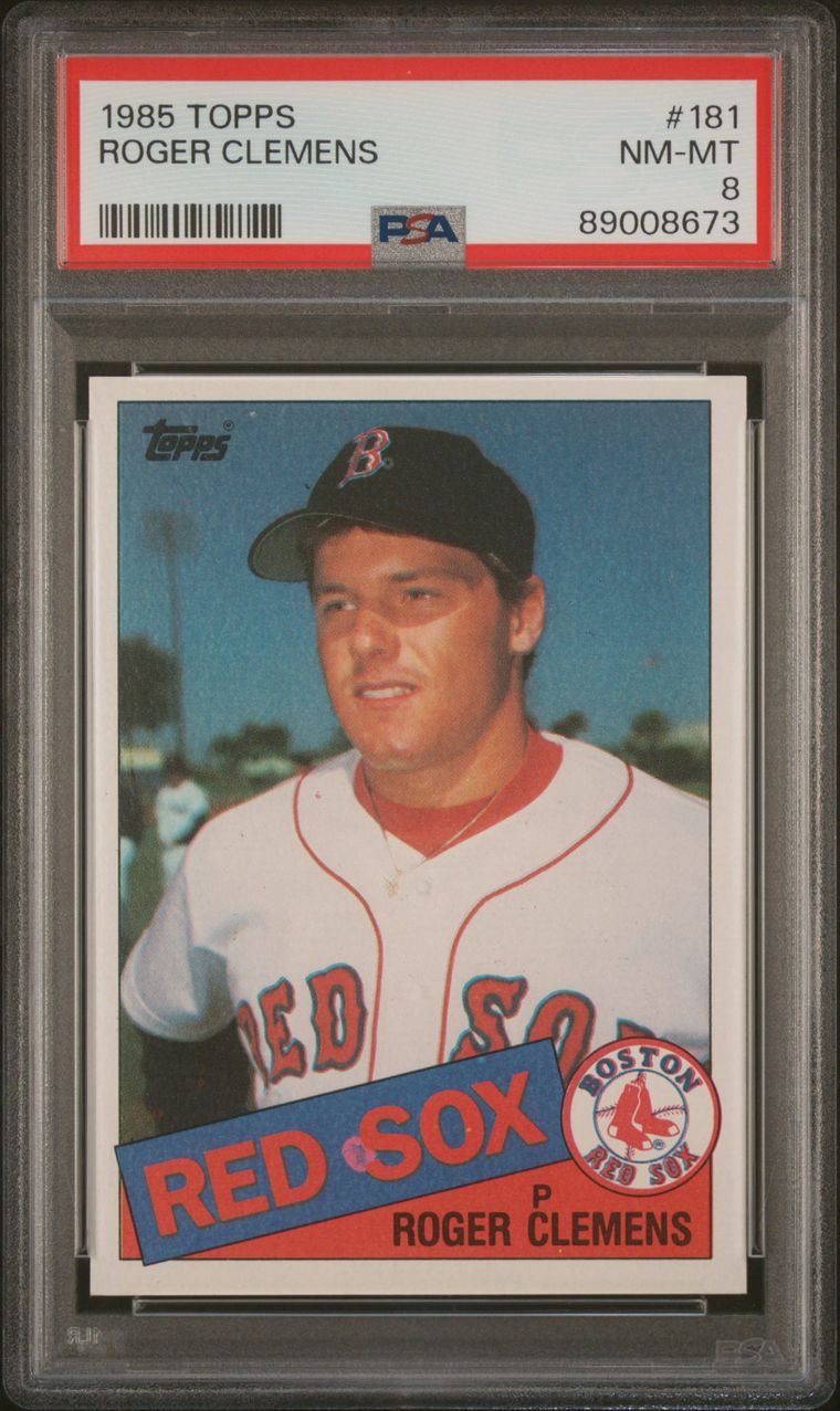 1985 Topps Baseball Complete Set Vending! - McGwire Clemens Puckett RC PSA 8