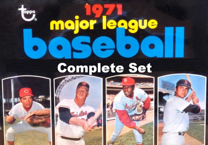 1971 Topps Baseball Complete Set - EX+ AVG w 22 Graded - Aaron Clemente Ryan Mays