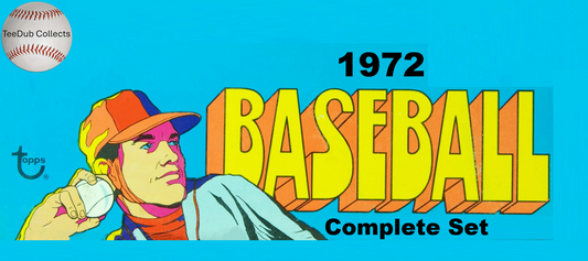 1972 Topps Baseball Complete Set - EXMT AVG w 13 Graded - Fisk RC Aaron Ryan Mays