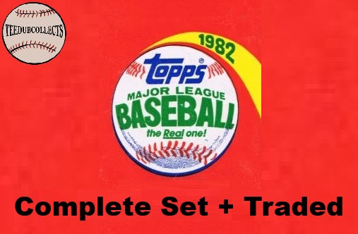1982 Topps Baseball Complete Set Vending! + Traded - PSA 8 Ripken RC