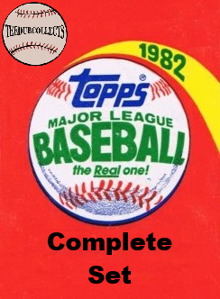 1982 Topps Baseball Complete Set Vending! - NMMT AVG - PSA 8 Ripken RC