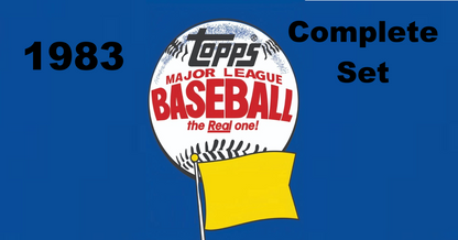 1983 Topps Baseball Complete Set Vending! - Sandberg Gwynn Boggs RC PSA 8