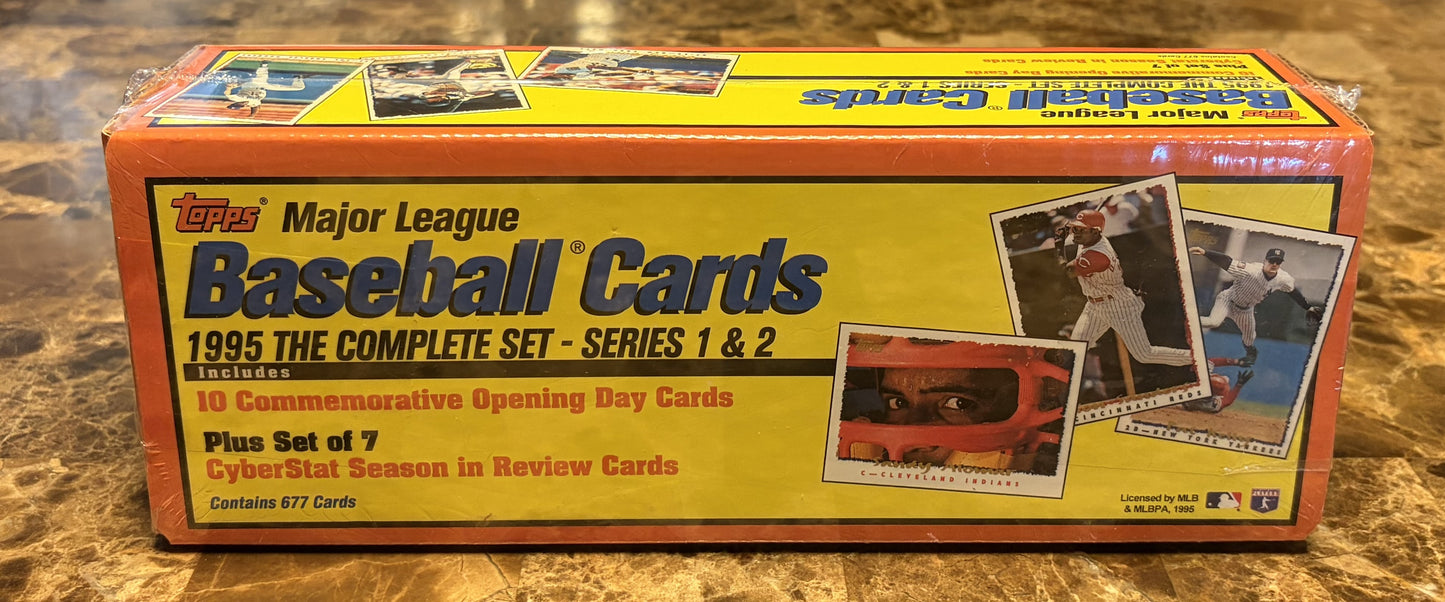 1995 Topps Baseball Complete Retail Set - Factory Sealed