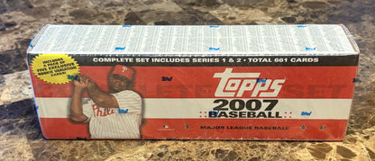 2007 Topps Baseball Complete Retail Set - Factory Sealed