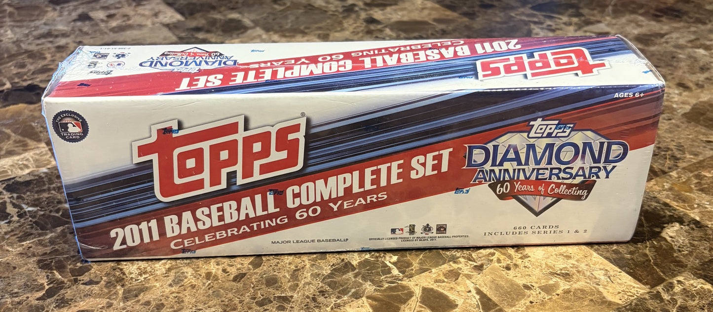 2011 Topps Baseball Complete Diamond Anniversary Set - Factory Sealed