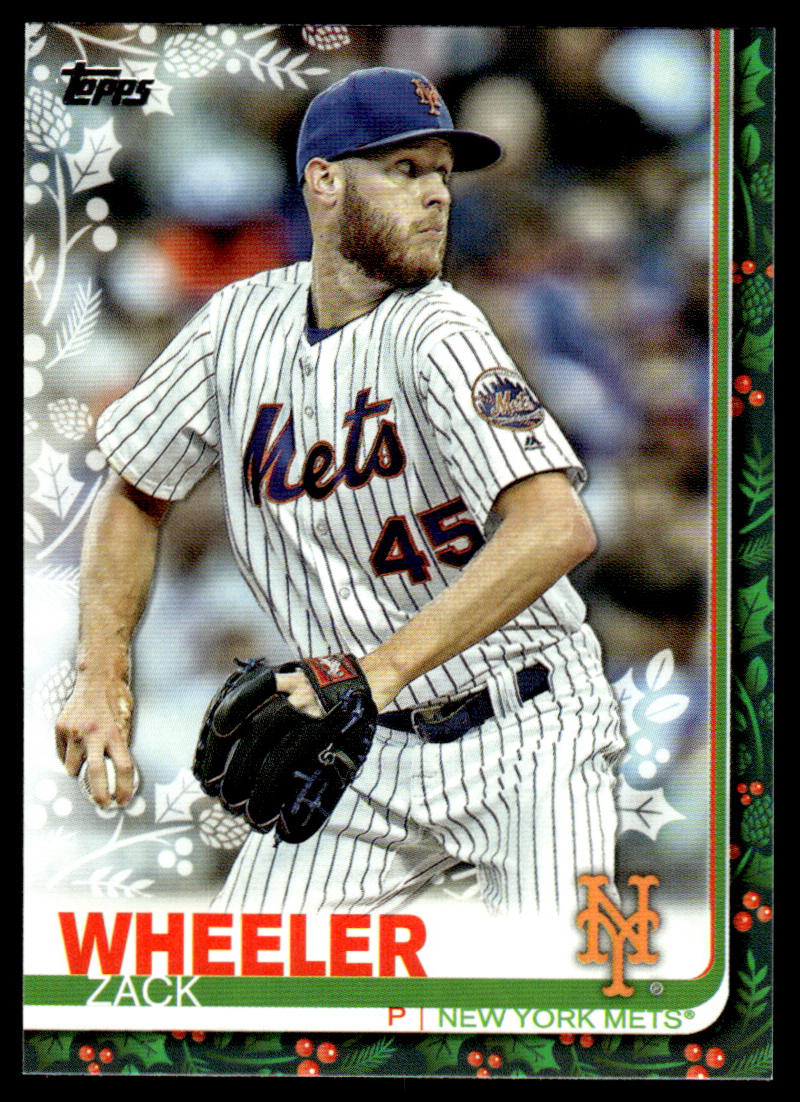 2019 Topps Holiday Baseball #HW75 - Zack Wheeler