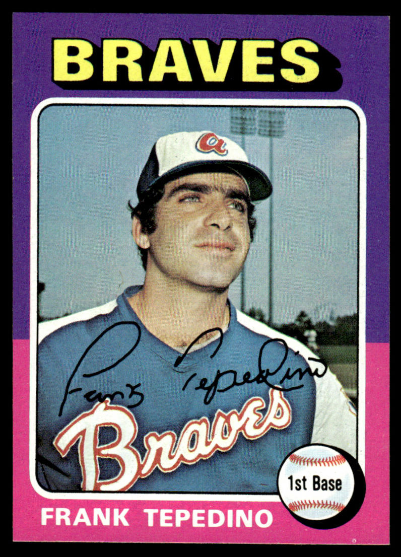 1975 Topps Baseball #9 - Frank Tepedino - NM