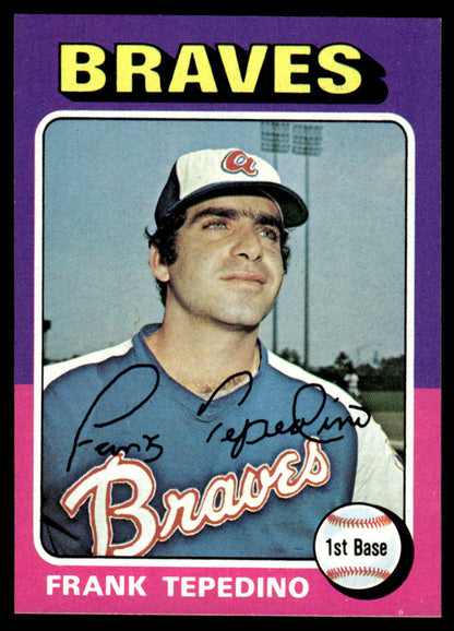 1975 Topps Baseball #9 - Frank Tepedino - NM