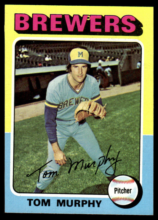 1975 Topps Baseball #28 - Tom Murphy - NM