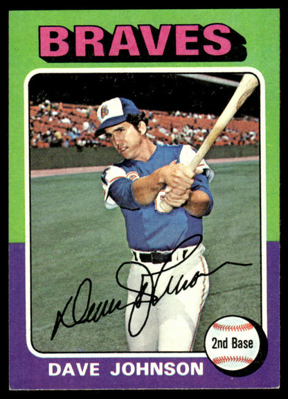 1975 Topps Baseball #57 - Dave Johnson - NM