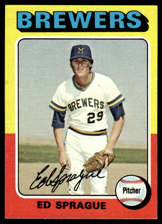 1975 Topps Baseball #76 - Ed Sprague - NM