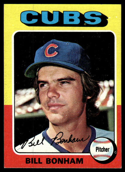 1975 Topps Baseball #85 - Bill Bonham - NM