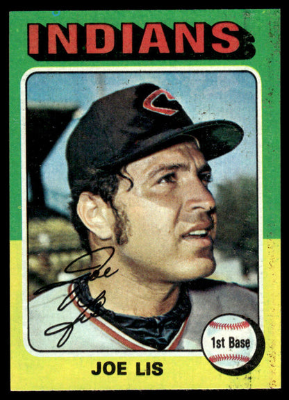 1975 Topps Baseball #86 - Joe Lis - NM