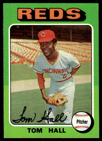 1975 Topps Baseball #108 - Tom Hall - NMMT