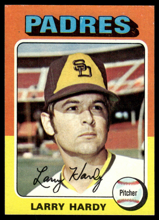 1975 Topps Baseball #112 - Larry Hardy RC - NM