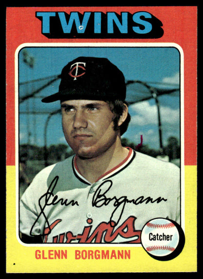 1975 Topps Baseball #127 - Glenn Borgmann - EXMT