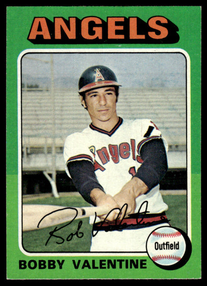 1975 Topps Baseball #215 - Bobby Valentine - NM