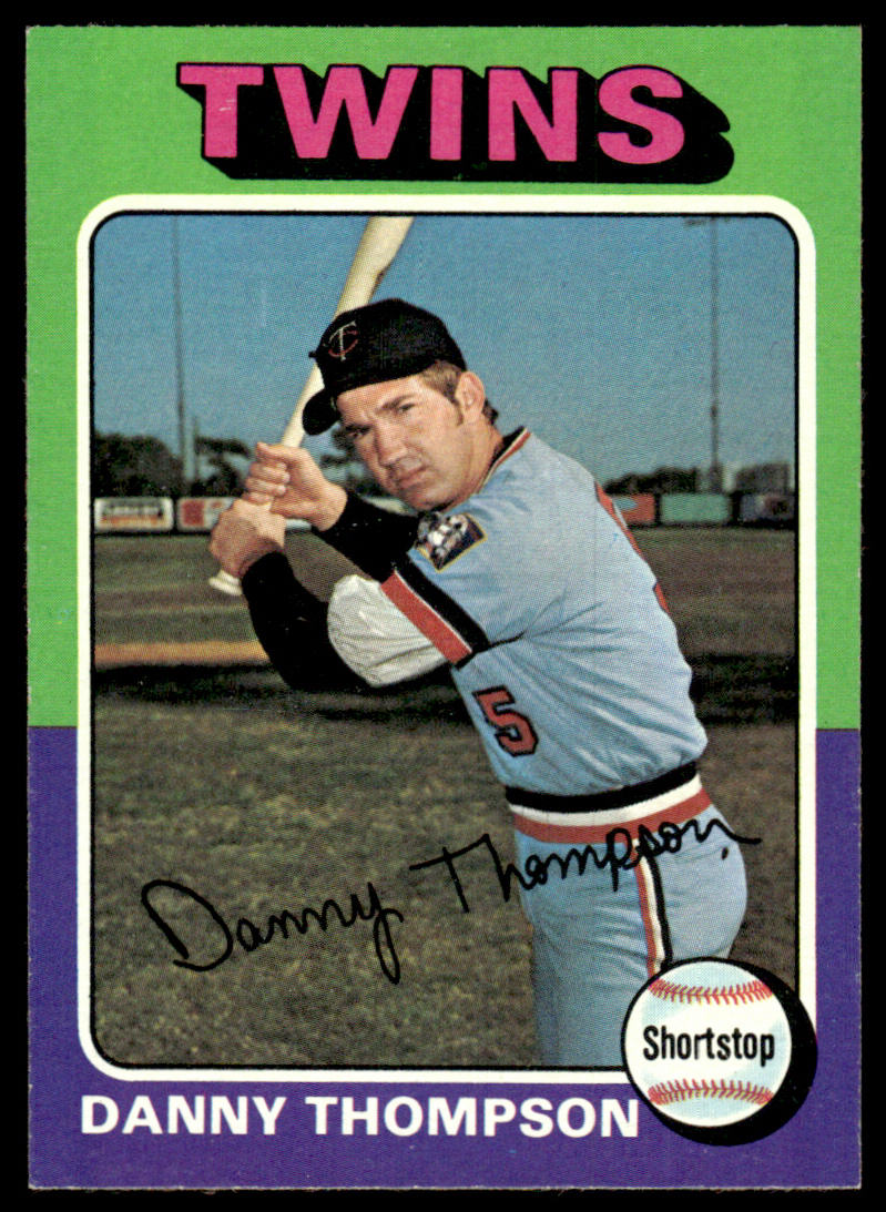 1975 Topps Baseball #249 - Danny Thompson - NMMT