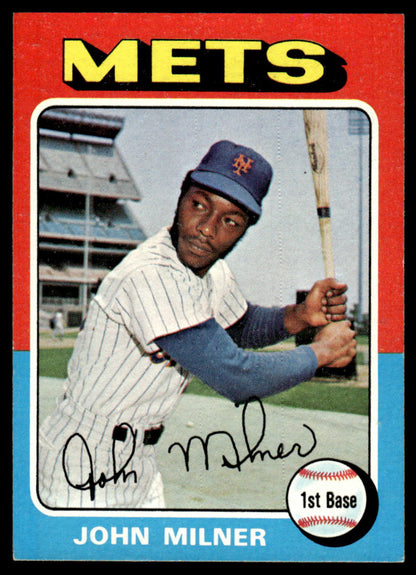 1975 Topps Baseball #264 - John Milner - NM