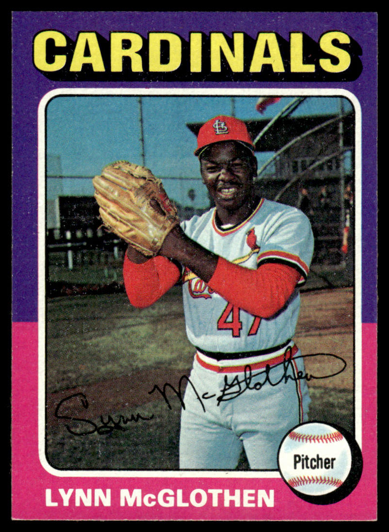 1975 Topps Baseball #272 - Lynn McGlothen - NM
