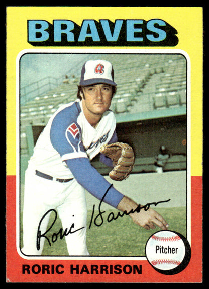 1975 Topps Baseball #287 - Roric Harrison - NM