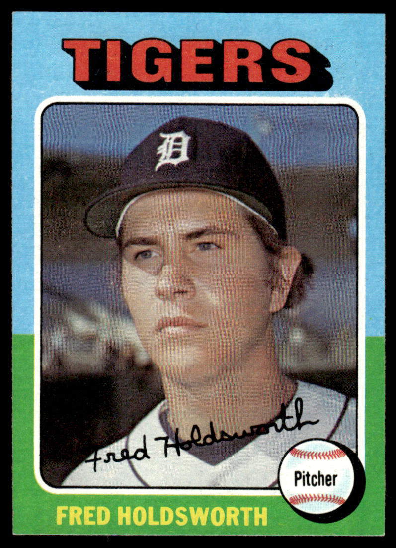 1975 Topps Baseball #323 - Fred Holdsworth - NM