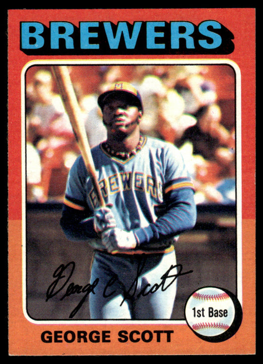 1975 Topps Baseball #360 - George Scott - NM