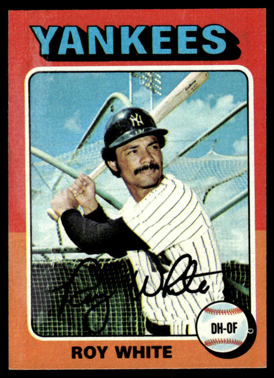 1975 Topps Baseball #375 - Roy White - NM