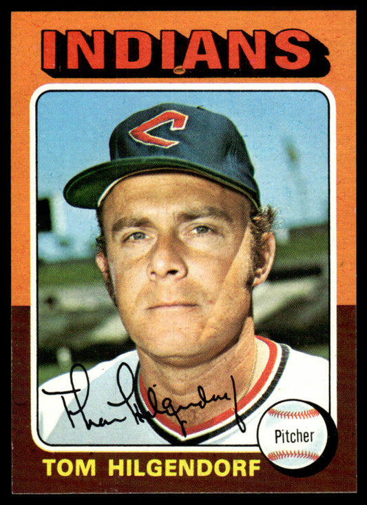 1975 Topps Baseball #377 - Tom Hilgendorf - NMMT