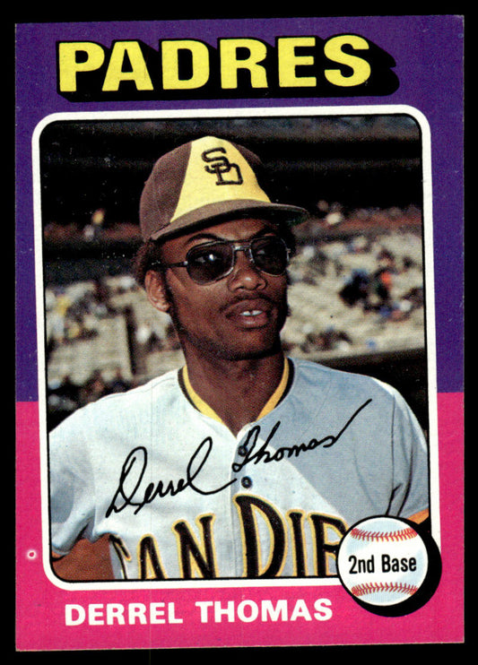 1975 Topps Baseball #378 - Derrel Thomas - NM