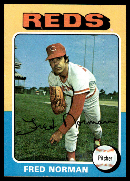 1975 Topps Baseball #396 - Fred Norman - NM