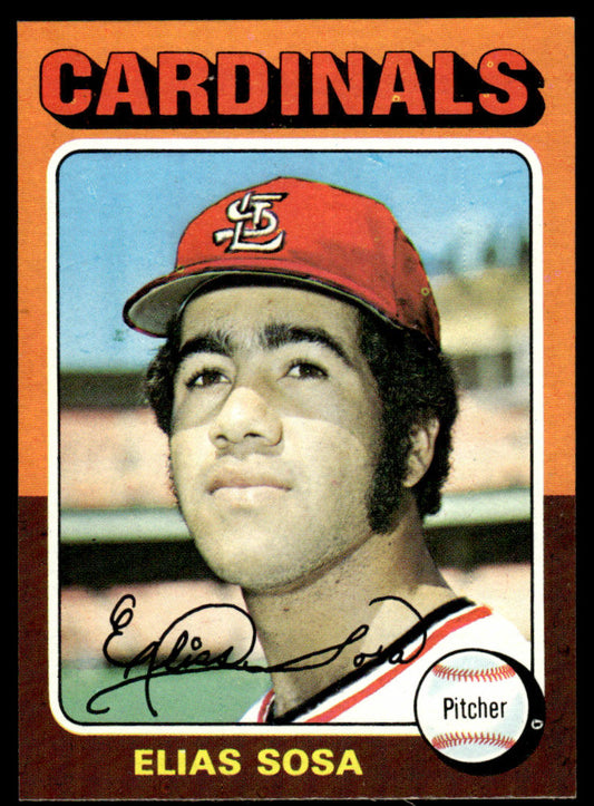 1975 Topps Baseball #398 - Elias Sosa - NMMT